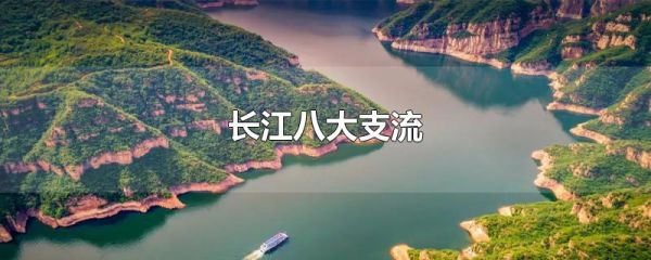 长江八大支流