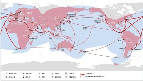 中国卫星通信覆盖南美海域！下行速率高达450兆