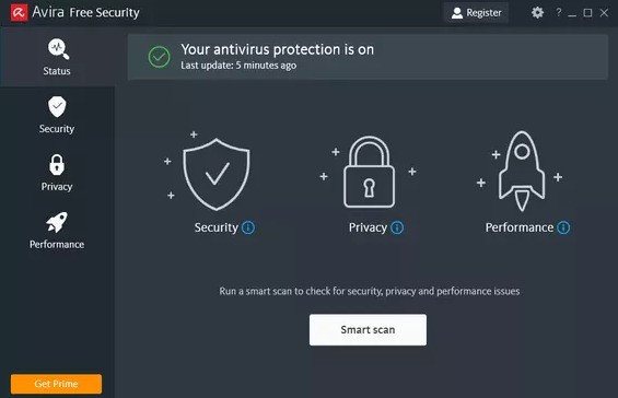 小红伞 Avira Free Antivirus 15.0.1912软件截图（1）