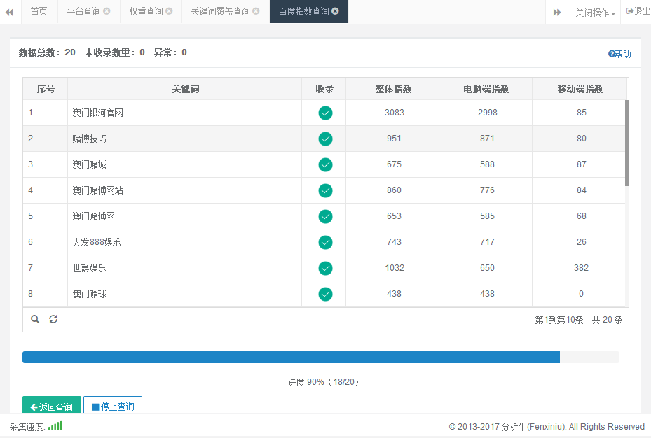 分析牛网销服务平台 4.0软件截图（1）